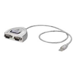 LINDY Adapter (USB Typ A, RS-232, 0.6 m)