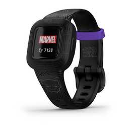 GARMIN Vivofit jr. 3 Black Panther (Taglia unica, Nero, Viola)