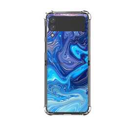 EG Backcover (Galaxy Z Flip 3 5G, Blau)