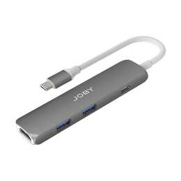 JOBY JB01821 (4 Ports, USB de type A, HDMI, USB de type C)