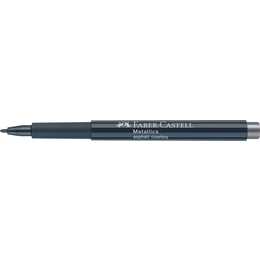 FABER-CASTELL Pennarello indelebile (Metallic, 1 pezzo)