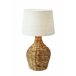 MARKSLÖJD Lampada da tavolo Paglia (Beige, Bianco)