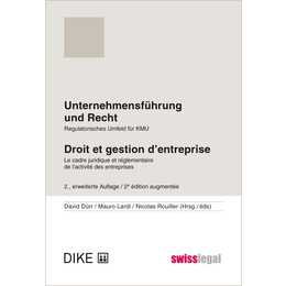 Unternehmensführung und Recht / Droit et gestion d'entreprise