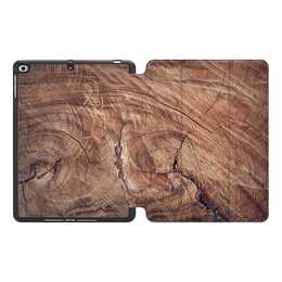 EG MTT Coque pour Apple iPad Air 3 2019 10.5" - grain de bois