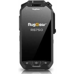 RUGGEAR RG750 (64 GB, Schwarz, 4", 13 MP)