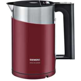 SIEMENS TW86104P (1.5 l, Kunststoff, Edelstahl, Rot, Schwarz)