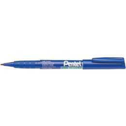 PENTEL Marqueur permanent Green Label (Bleu, 1 pièce)