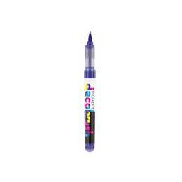 KARIN Textmarker Pigment Deco Brush 072U (Indigo, 1 Stück)