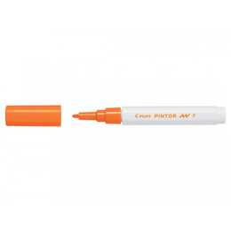 PILOT PEN Pennarello indelebile Pintor (Arancione, 1 pezzo)