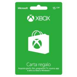 Xbox Live CHF 15 Guthaben-/Geschenkkarte (ESD, IT)