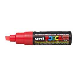 UNI-BALL Marqueur permanent (Rouge, 1 pièce)