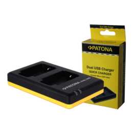 PATONA Fujifilm Dual NP-W126 Chargeur de caméra (Lithium-Ion)