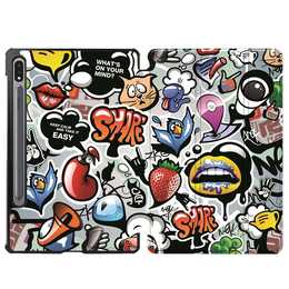 EG cover per Samsung Galaxy Tab S8 11" (2022) - Multicolore - Graffiti