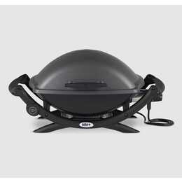 WEBER Q 2400 Elektrogrill (Grau, Dunkelgrau, Schwarz)