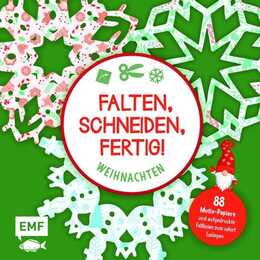 Bastelblock: Falten, Schneiden, fertig! Weihnachten