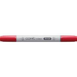 COPIC Marqueur de graphique Ciao RV29 Crimson (Rouge, 1 pièce)