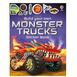 Build Your Own Monster Trucks - Sticker Book