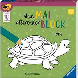 Edition Piepmatz: Mein allererster Malblock - Tiere