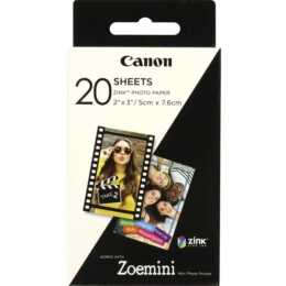 CANON Zink Carta fotografica (20 foglio, 50 x 75 mm, 0 g/m2)