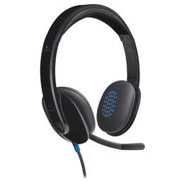 LOGITECH Office Headset H540 (On-Ear, Kabel, Schwarz)