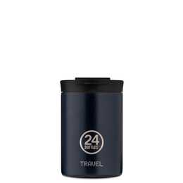 24BOTTLES Bicchiere thermos Travel Tumbler (0.35 l, Blu scuro, Blu)