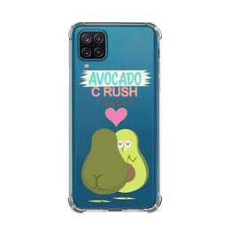 EG Backcover (Galaxy A12, Avocat, Transparent)