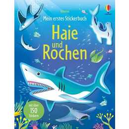 Mein erstes Stickerbuch: Haie und Rochen