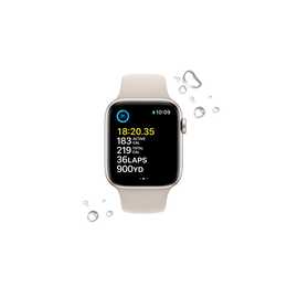 APPLE Watch SE 2022 GPS (44 mm, Aluminium)