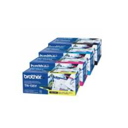 BROTHER TN-135BK (Multipack, Schwarz, Gelb, Cyan, Magenta)