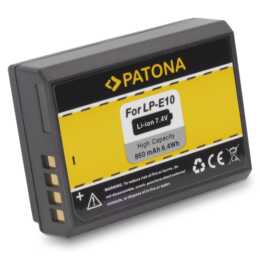 PATONA Canon Accumulatore per camere (Agli ioni di litio, 860 mAh)