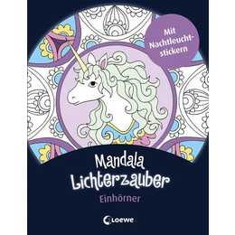 Mandala-Lichterzauber - Einhörner