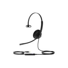 YEALINK Casque micro de bureau UH34 Lite (On-Ear, Câble, Noir)