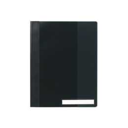 DURABLE Cartellina trasparente (Nero, A4, 1 pezzo)