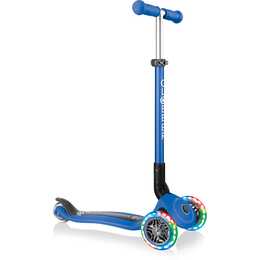 GLOBBER Scooter Primo Foldable Fantays Lights (Bleu)