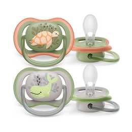 PHILIPS AVENT Tétines (Orange, Gris, Vert, 6 M - 18 M)