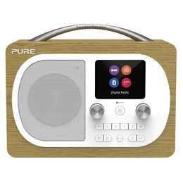 PURE Evoke H4 Radio digitale (Beige, Marrone chiaro)