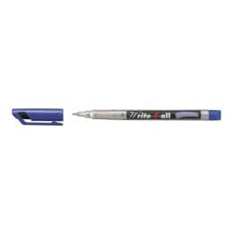 STABILO Marqueur permanent Write-4-all (Bleu, 1 pièce)