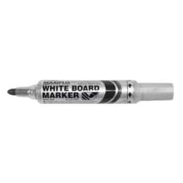 PENTEL Marqueur pour tableaux blancs (Noir, 1 pièce)