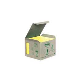 POST-IT Haftnotizen Z-Notes (6 x 100 Blatt, Gelb)