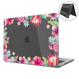 EG Hardcase (Macbook Air 15" M3 2024, Fiore, Transparente)