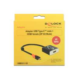 DELOCK Adapter (HDMI, 0.2 m)