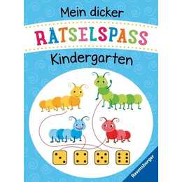 Mein dicker Rätselspass Kindergarten