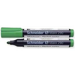 SCHNEIDER Whiteboard Marker Maxx 290 (Grün, 1 Stück)