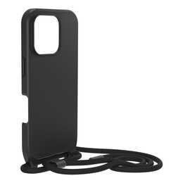 OTTERBOX Backcover avec cordon MagSafe React (iPhone 16 Pro, Noir)