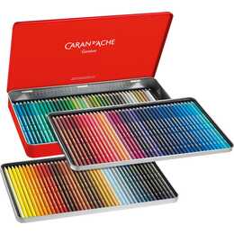 CARAN D'ACHE Farbstift Supracolor Soft Aquarelle (Mehrfarbig, 120 Stück)