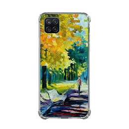 EG Backcover (Galaxy A22 5G, Paesaggio, Giallo)