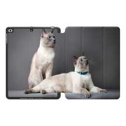 EG MTT Coque pour Apple iPad 10.2" 2019 - Chat