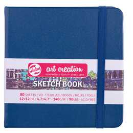 TALENS Carnet de croquis (12 cm x 12 cm, En blanc)