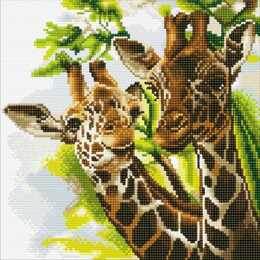 CRAFT BUDDY Friendly Giraffes Pittura diamante (Incollare)