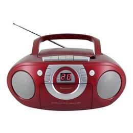 SOUNDMASTER SCD5100RO Boombox (Grau, Rot)
